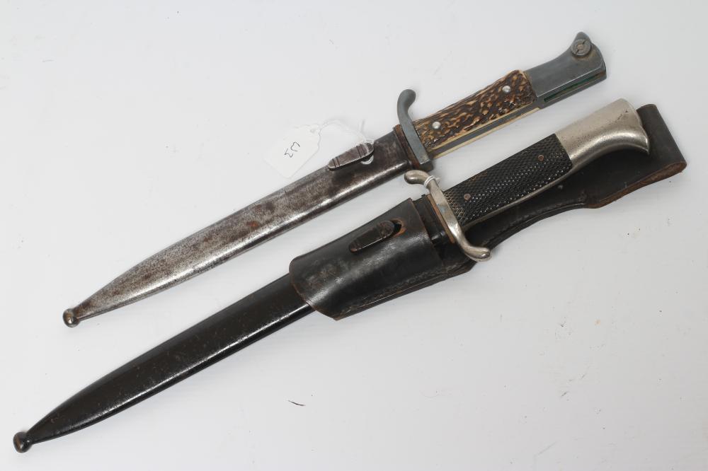 TWO THIRD REICH DRESS BAYONETS Image