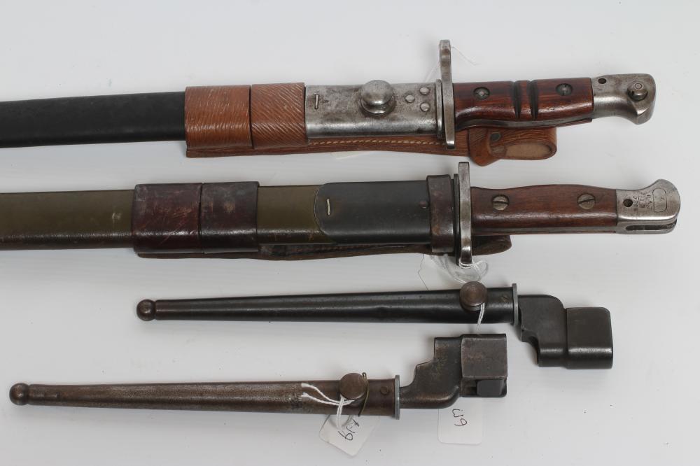 FOUR BRITISH BAYONETS Image
