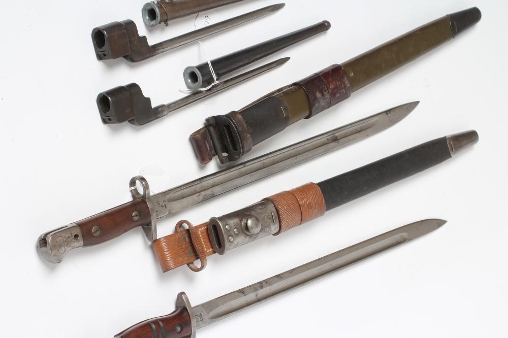 FOUR BRITISH BAYONETS Image