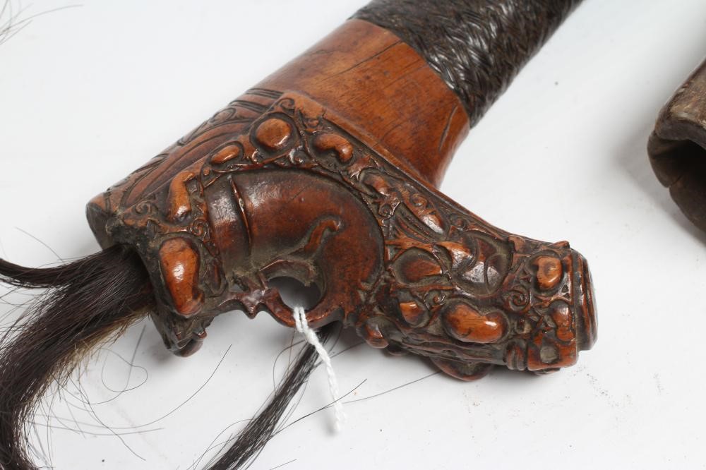 A DAYAK MANDAU HEADHUNTERS SWORD Image
