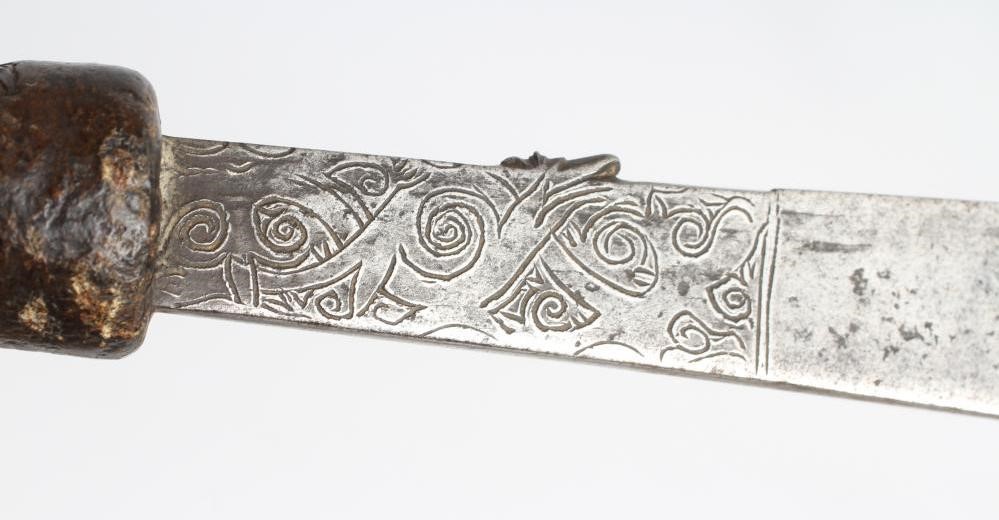 A DAYAK MANDAU HEADHUNTERS SWORD Image