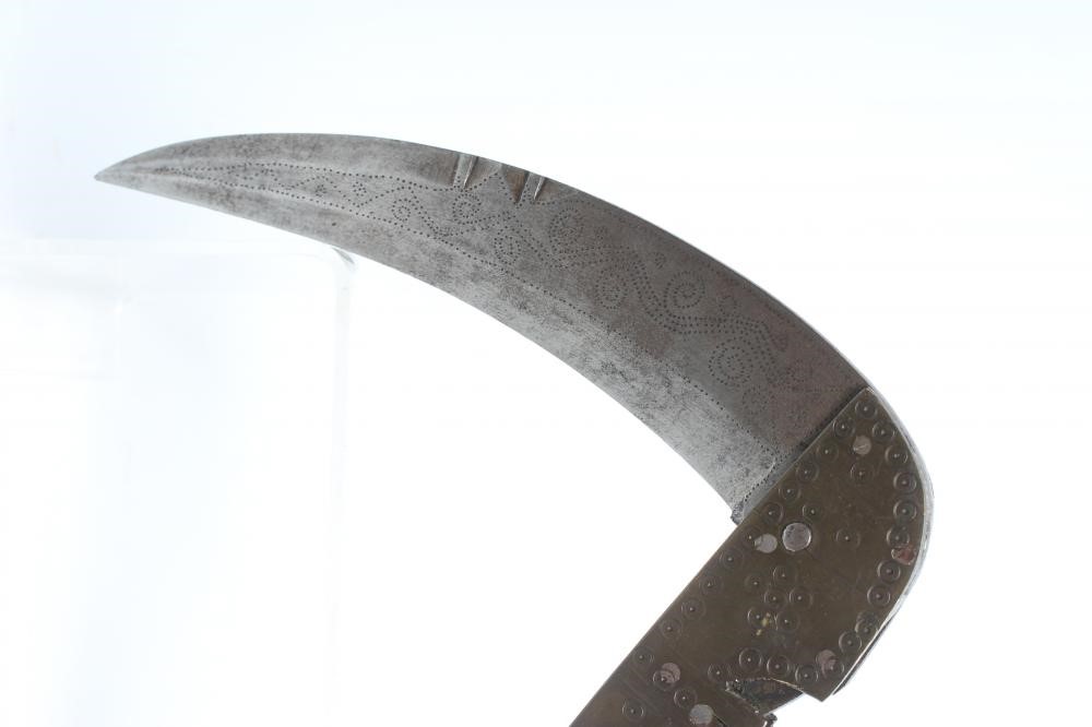 AN AFGHANISTAN FOLDING LOHAR with 6" curved blade Image