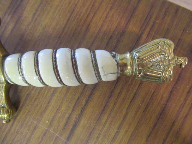 A GERMAN THIRD REICH NAVAL OFFICER'S DAGGER Image