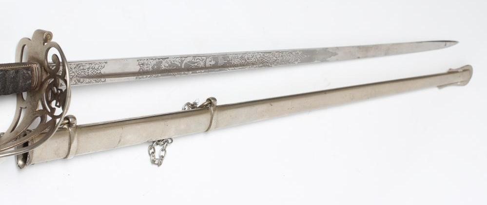 AN 1827 PATTERN RIFLE OFFICER'S SWORD Image