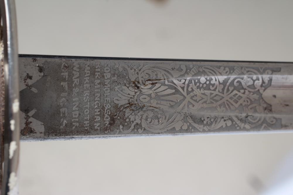 AN 1827 PATTERN RIFLE OFFICER'S SWORD Image