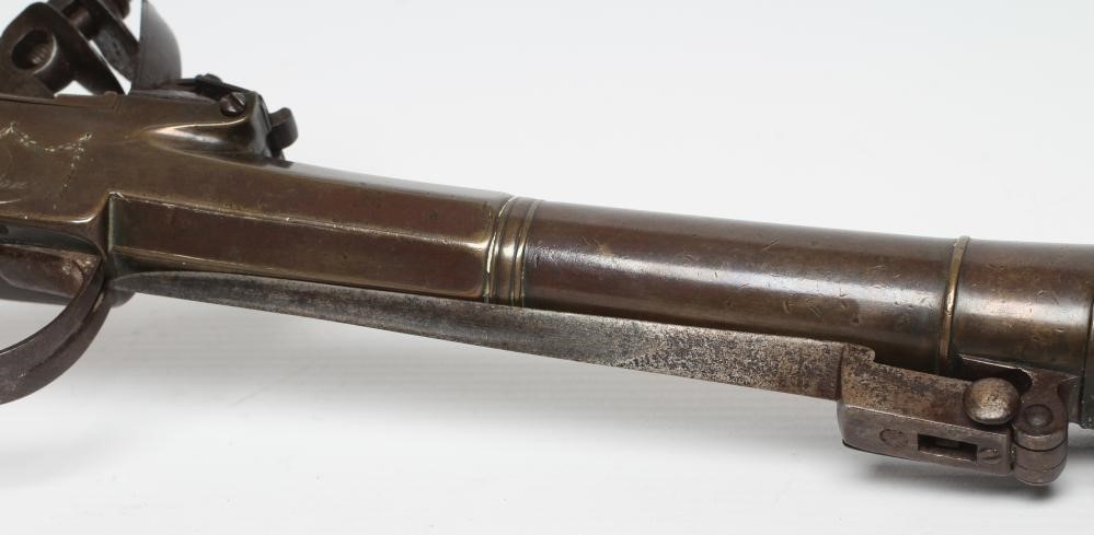A FLINTLOCK BLUNDERBUSS PISTOL BY WHITE Image