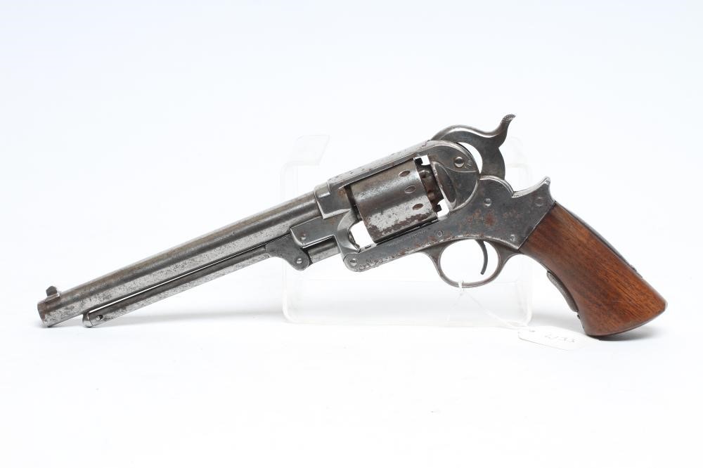 A STARR ARMS PERCUSSION REVOLVER with 8" rifled barrel Image