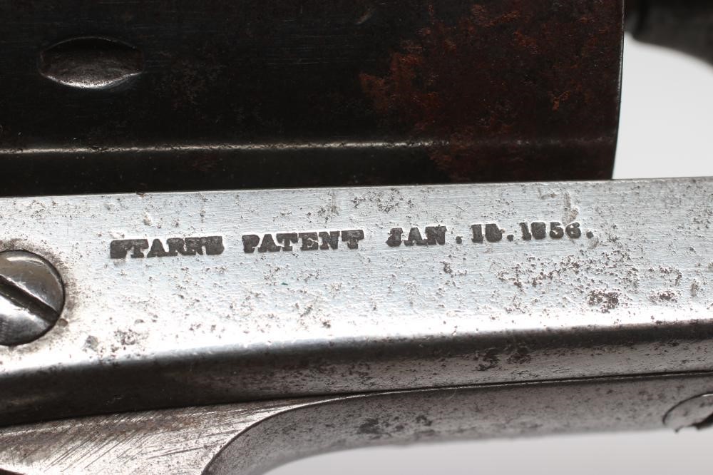 A STARR ARMS PERCUSSION REVOLVER with 8" rifled barrel Image