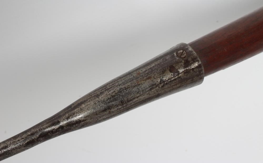 A MALAYSIAN GOLOK SWORD with 22" curved blade Image