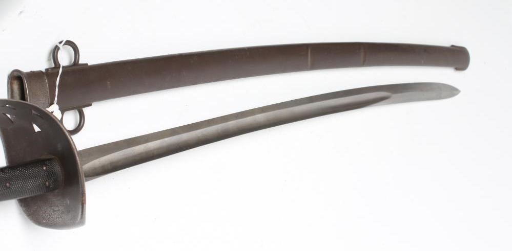 AN 1885 PATTERN CAVALRY TROOPER'S SWORD with 34 1/2" curved blade Image