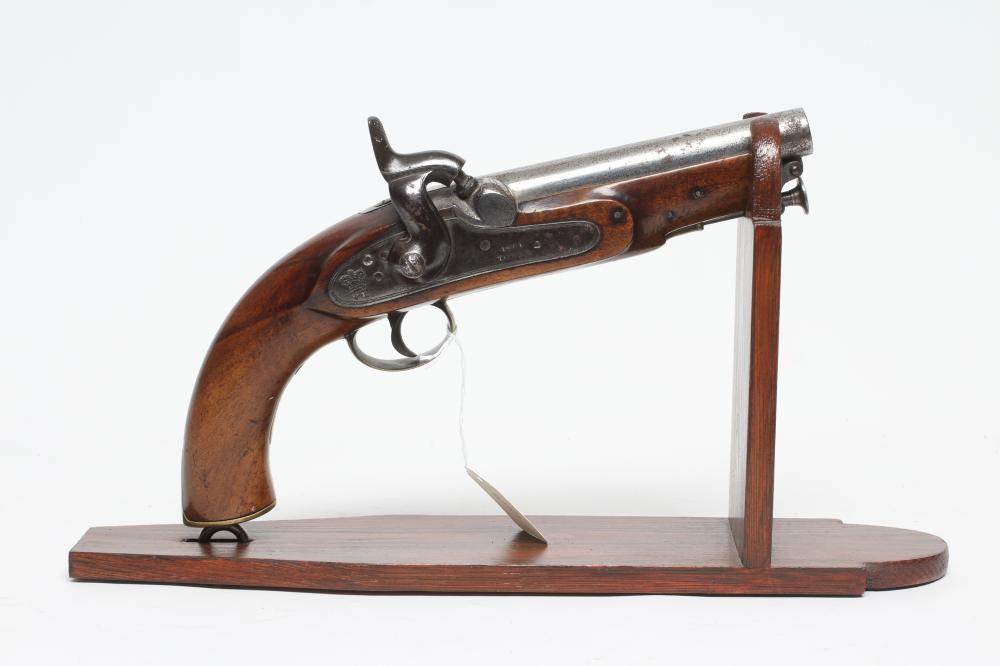 A TOWER PERCUSSION PISTOL with 6" barrel Image