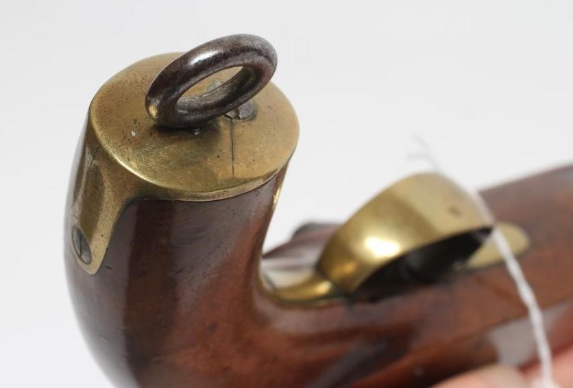 A TOWER PERCUSSION PISTOL with 6" barrel Image