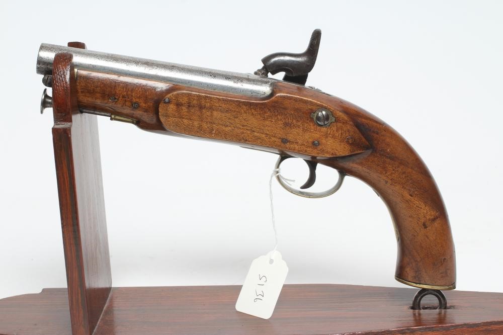 A TOWER PERCUSSION PISTOL with 6" barrel Image