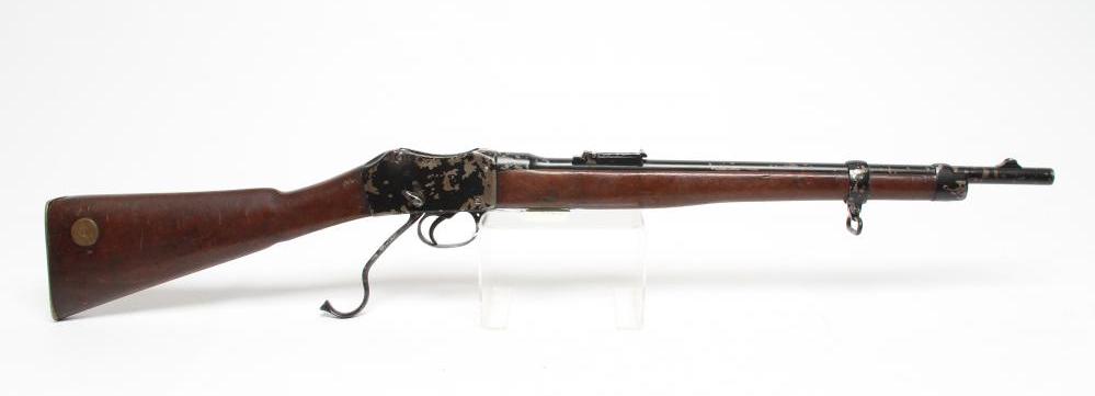 A DEACTIVATED 8MM MARTINI HENRY CARBINE with 20 1/4" barrel Image