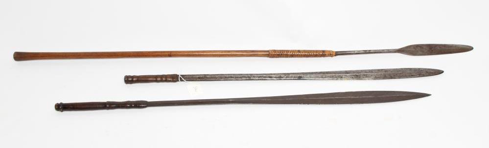 TWO MASAI SEME SWORDS Image