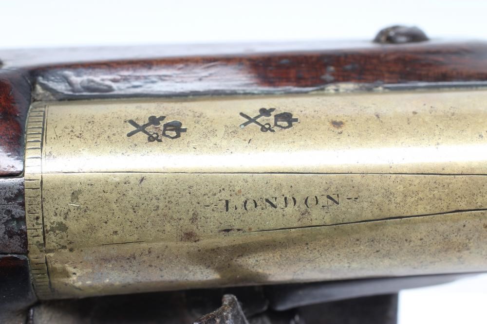 A FLINTLOCK BLUNDERBUSS BY WILKINSON Image