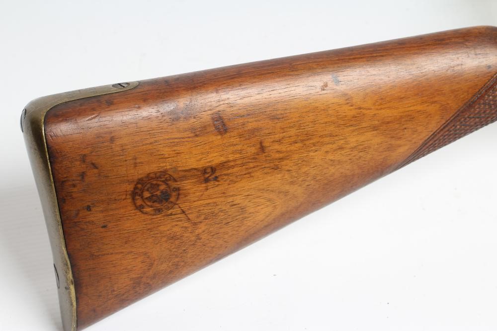 A BRITISH 1855 PERCUSSION MUSKET with 38" rifled barrel Image