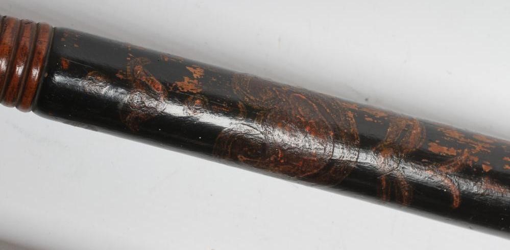 TWO CEREMONIAL POLICE TRUNCHEONS Image