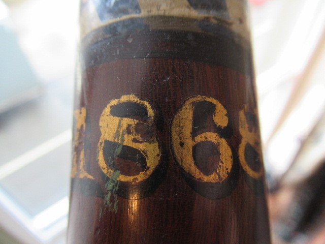 TWO VICTORIAN CEREMONIAL POLICE TRUNCHEONS Image