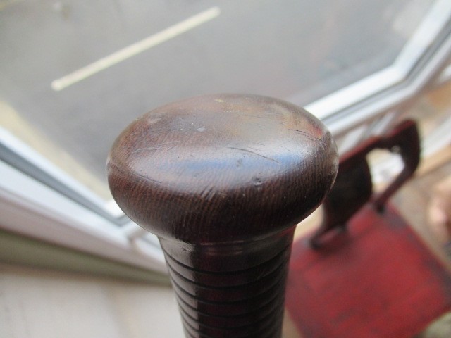 TWO VICTORIAN CEREMONIAL POLICE TRUNCHEONS Image