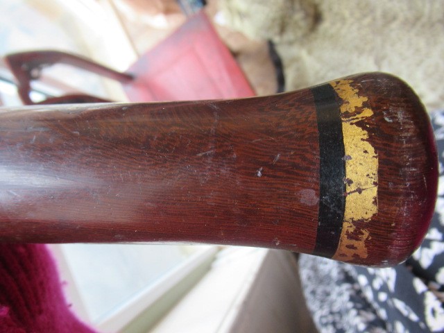 TWO VICTORIAN CEREMONIAL POLICE TRUNCHEONS Image