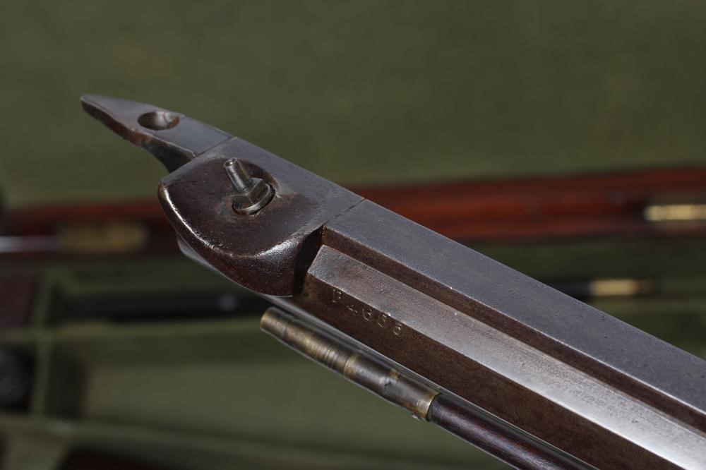 A RARE JOHN REEVES & CO.  .465 PERCUSSION WHITWORTH RIFLE Image