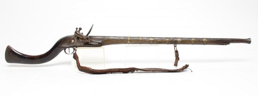 AN AFGHAN FLINTLOCK MUSKET Image