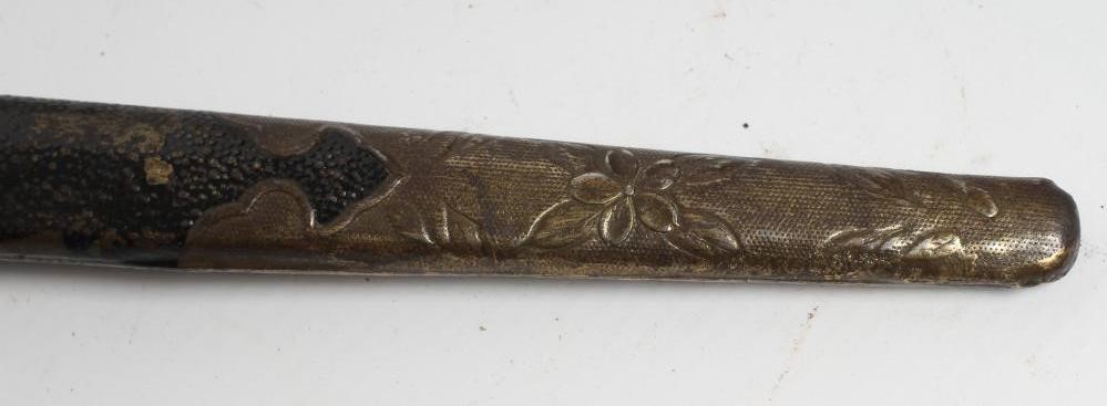 A JAPANESE NAVAL DIRK with 8 1/2" blade Image