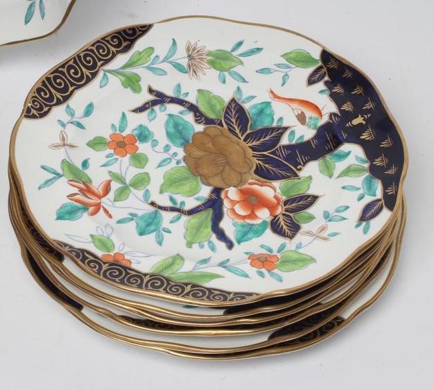 A STAFFORDSHIRE EARTHENWARE DESSERT SERVICE Image