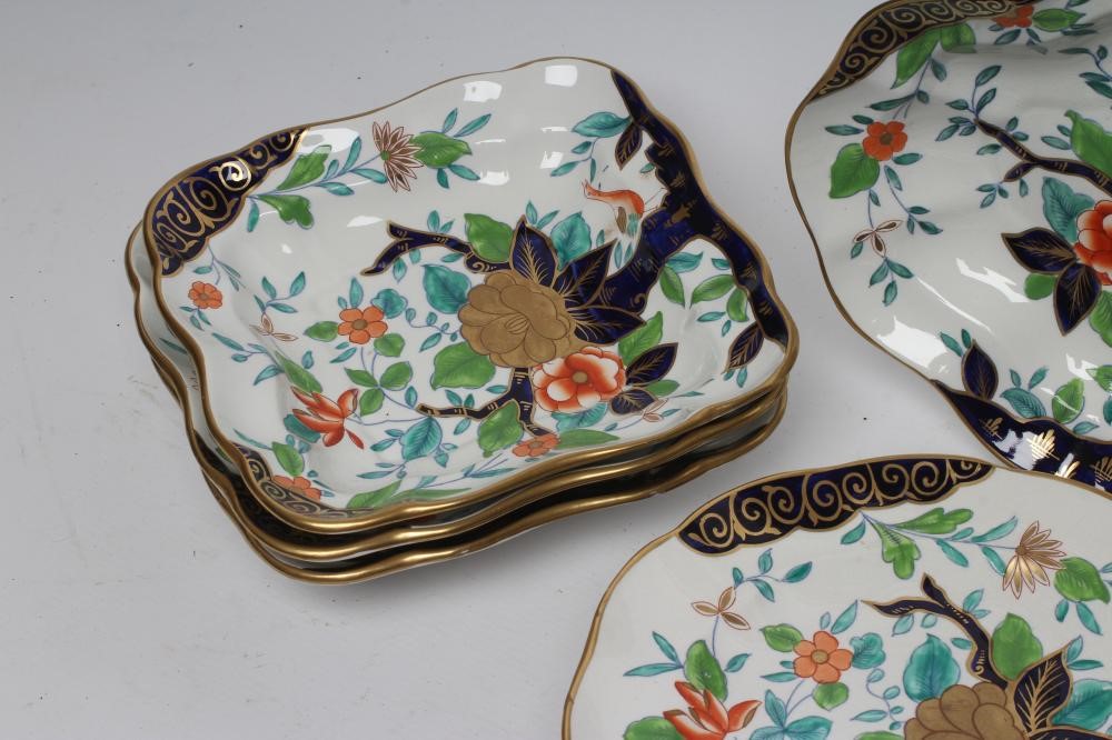 A STAFFORDSHIRE EARTHENWARE DESSERT SERVICE Image