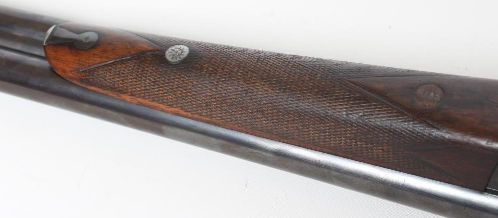 A COGSWELL & HARRISON SIDE BY SIDE 20 BORE SHOTGUN Image