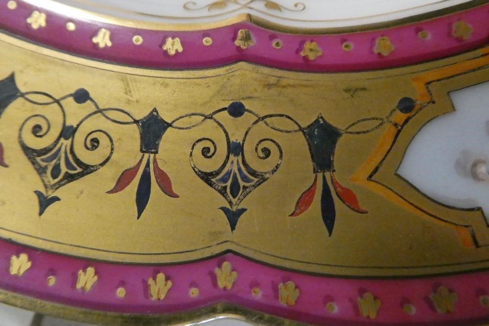 A SET OF NINE FRENCH PORCELAIN CABINET PLATES Image