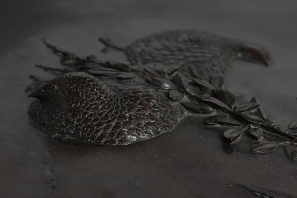 A JAPANESE BRONZE ROUNDEL Image