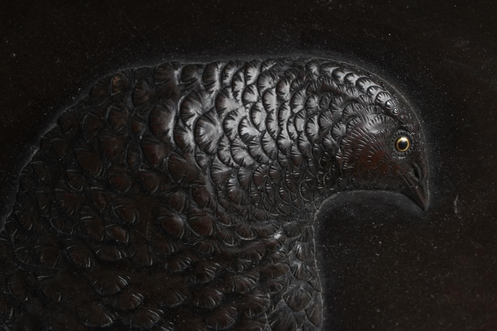 A JAPANESE BRONZE ROUNDEL Image