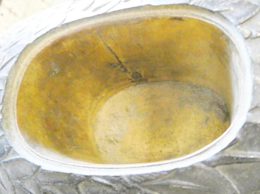 A JAPANESE BRONZE CRANE CENSOR Image