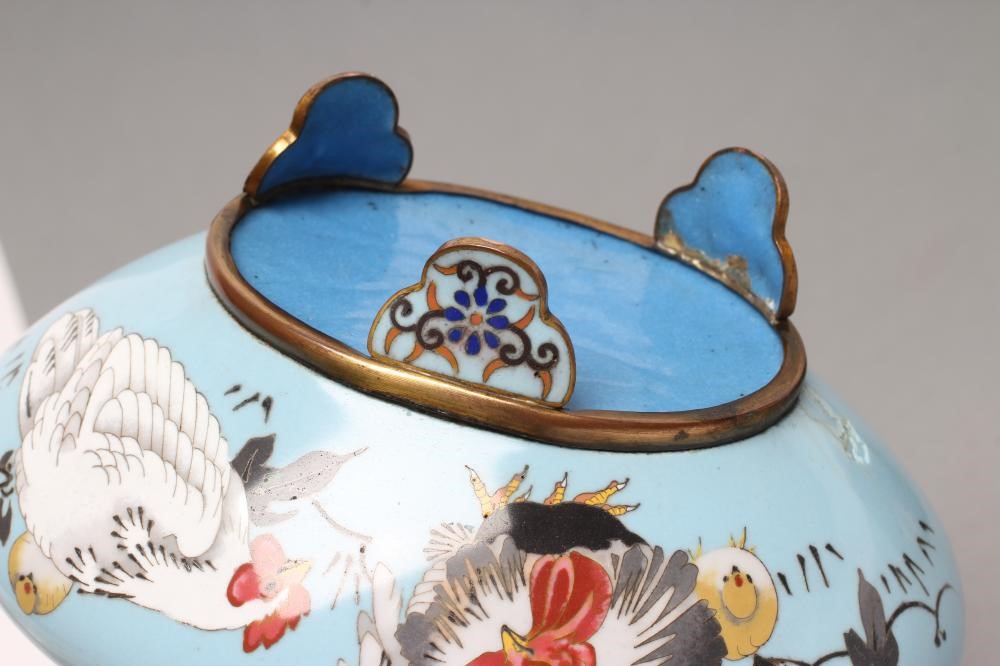 A JAPANESE CLOISONNE ENAMEL SMALL BOWL Image