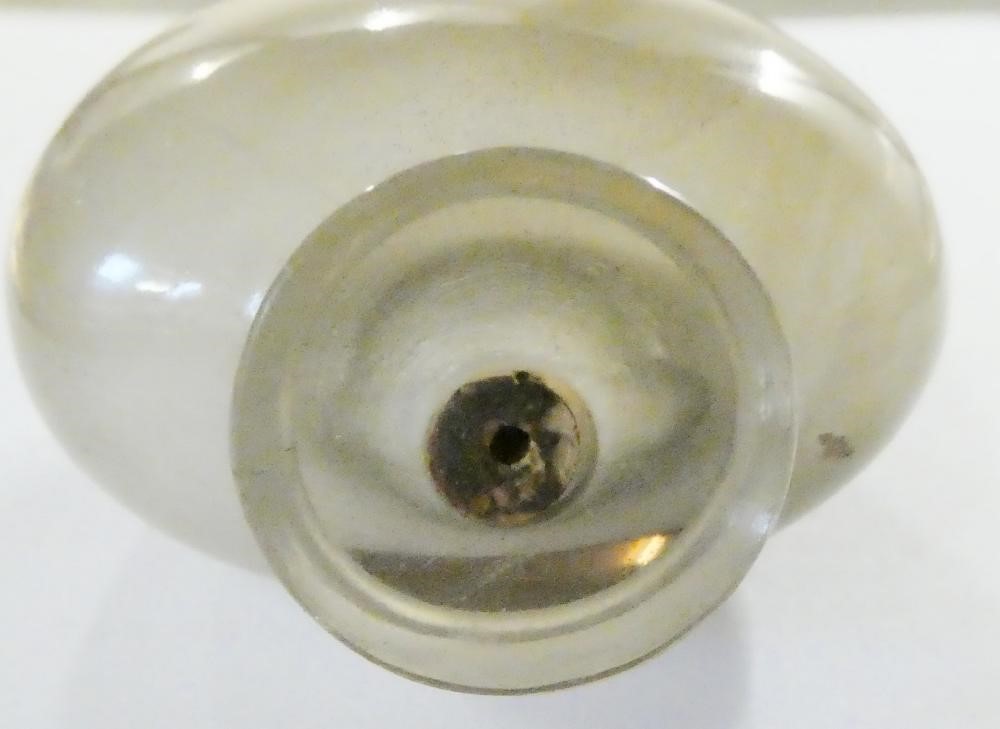 A CHINESE SMOKY CRYSTAL SNUFF BOTTLE Image