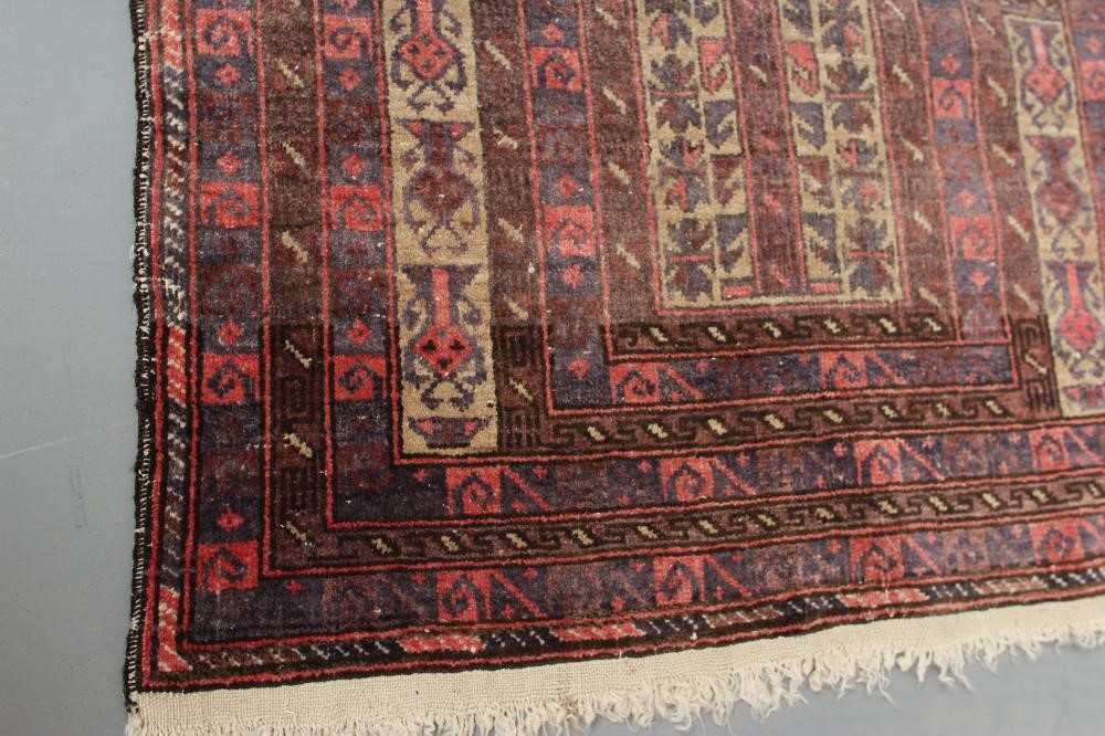 AN AFGHAN PRAYER RUG Image