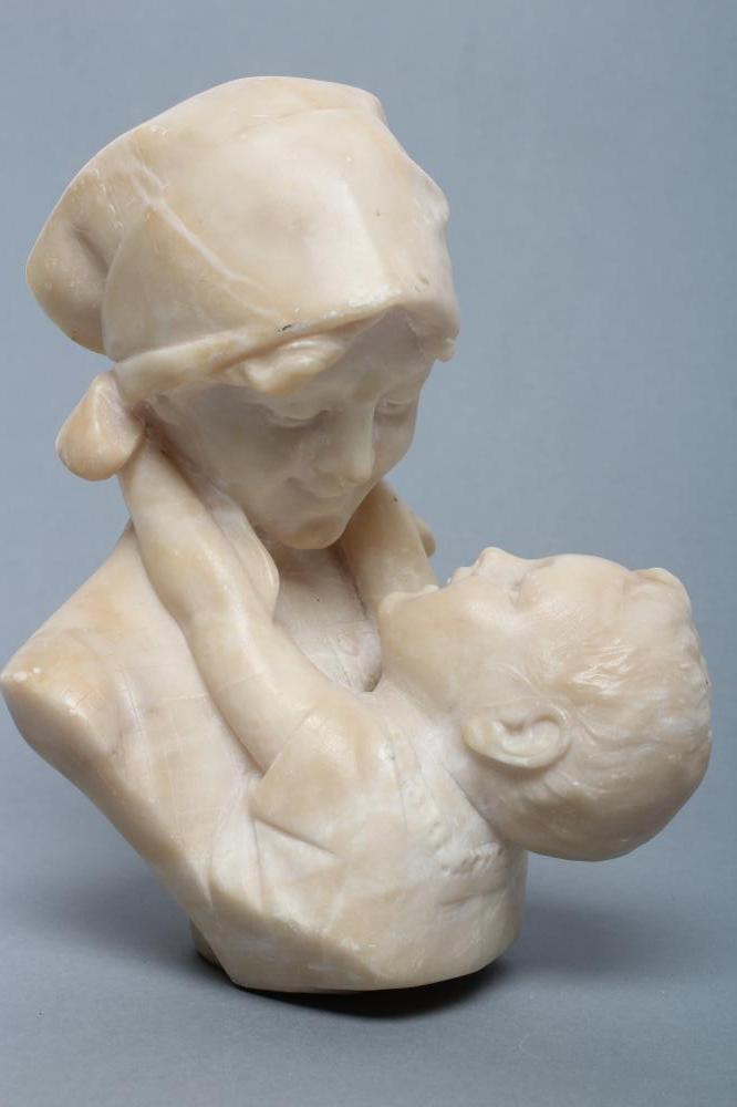 AFTER FERDINANDO VICHI (Italian 1875-1945) "Mother and Child" Image