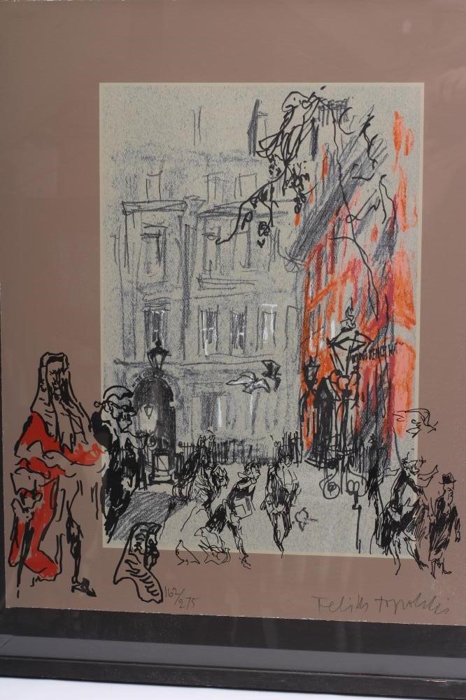 FELIX TOPOLSKI (1907-1989) "Kings Bench Walk" Image