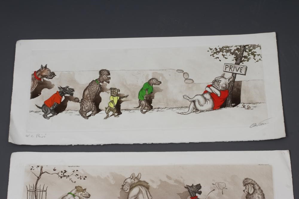 TIM (LOUIS) MITELBERG (1919-2002) A PORTFOLIO OF SPORTING CARTOONS Image