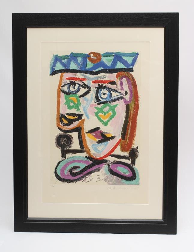 PABLO PICASSO (1881-1973) "Femme au Beret" Image