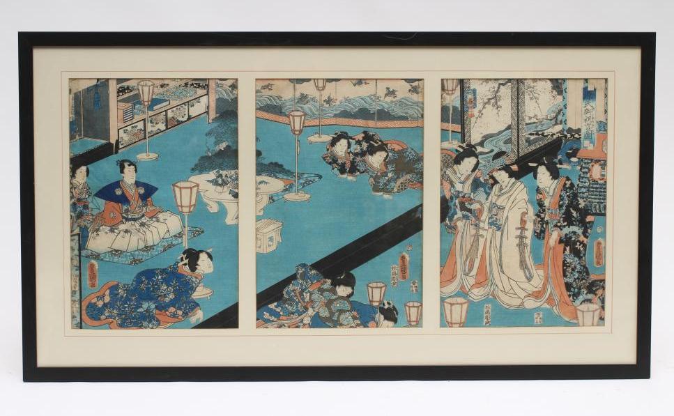 JAPANESE SCHOOL (c.1900) Bridal Scene Image