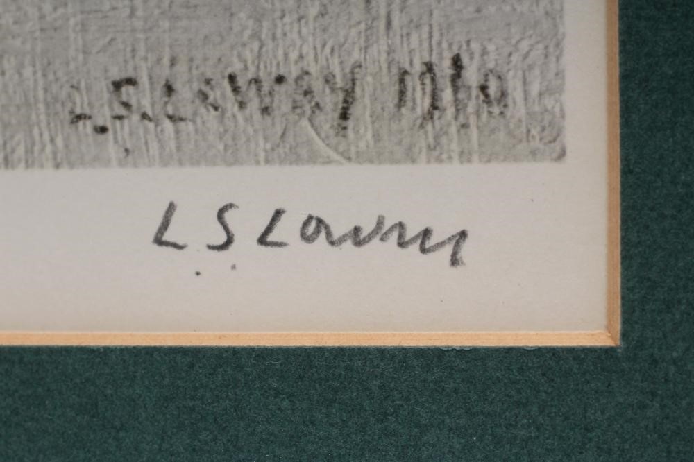 LAURENCE STEPHEN LOWRY (1887-1976) "The Two Brothers" Image