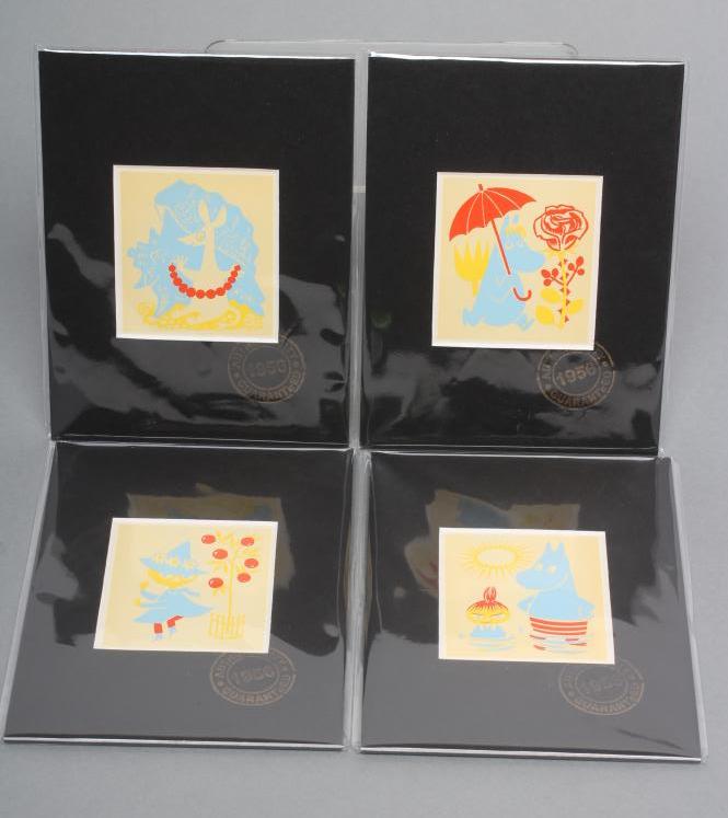 TOVE JANSSON (Finnish 1866-1987) "Moomintroll and Little My" Image