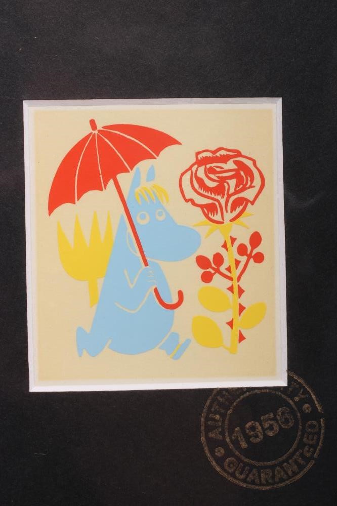 TOVE JANSSON (Finnish 1866-1987) "Moomintroll and Little My" Image