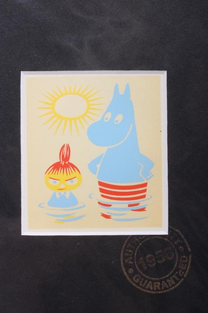 TOVE JANSSON (Finnish 1866-1987) "Moomintroll and Little My" Image