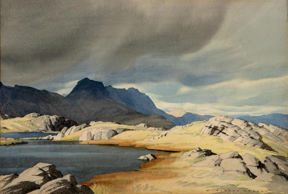 WILLIAM HEATON COOPER RI (1903-1995) "Bowfell from Pike O' Blisco" Image