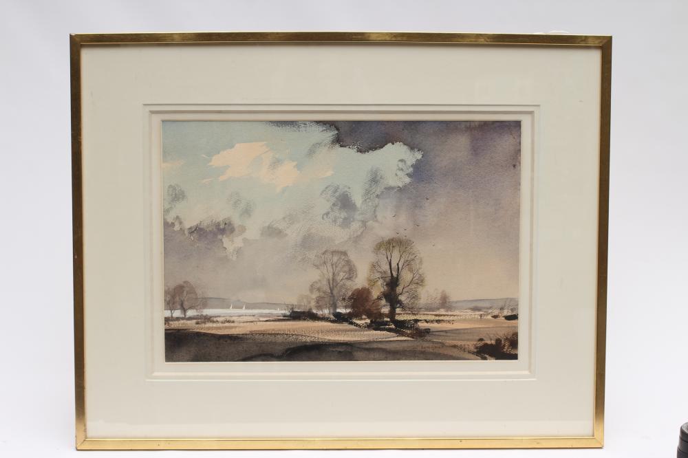 ROWLAND HILDER RI (1905-1993) Estuary Scene Image