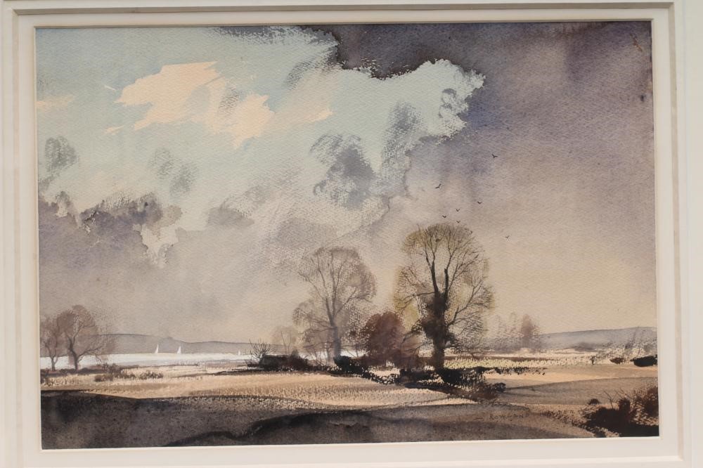 ROWLAND HILDER RI (1905-1993) Estuary Scene Image